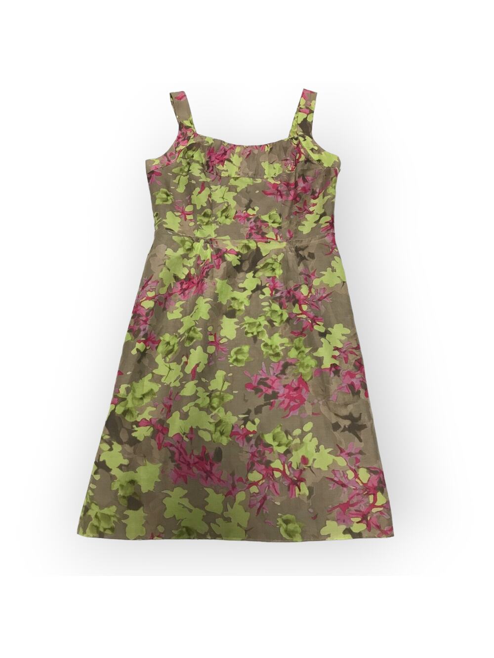 Banana Republic  Silk blend Tank Dress Sz 8 EUC